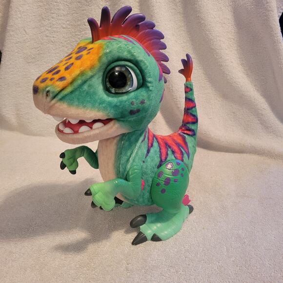 FurReal Munchin' Rex Dinosaur Interactive Robotic Dinosaur Toy HASBRO -works - Picture 1 of 7